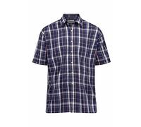 Champion Mens Whitby Country Casual Short Sleeve Shirt - Navy Check - 3XL