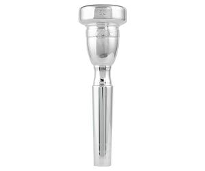 Champion Music Replacement Medium Cup Silver Plated Brass Trumpet Mouthpiece - 5C