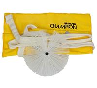 Champion Music Tenor Saxophone Microfibre Pull Through Cleaning Cloth - 197mm x 197mm - Yellow