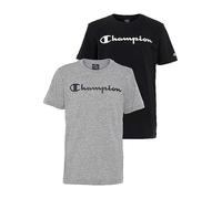 Champion Pack of 2 Short Sleeve T-Shirts Black / Grey