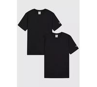 Champion Pack of 2 T-Shirts with Short Sleeves - Black