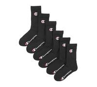 Champion Pack of 6 Sports Socks Black