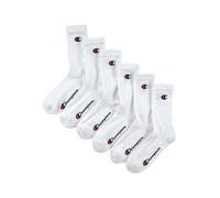 Champion Pack of 6 Sports Socks White