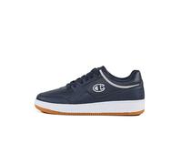 Champion Rd18 Low Men's Sneakers, Navy Blue White Brown BS501, 8 UK