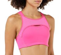 Champion Women's Shock Absorber New Active Crop Top Sports Bra, Pink, S