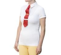 Champion Show Rider Quarter Zip Short-Sleeved Competition Shirt Supreme Products Cream L