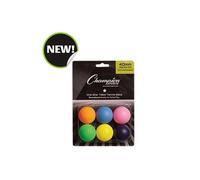 Champion Sports 1STAR6MP 8 x 5.75 x 1.5 in. 1 Star Table Tennis, Multicolor - 6 per Pack