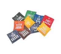 Champion Sports 5 Inch Numbered Bean Bag Set