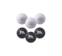 Champion Sports 6" Black and White Rhino Skin Low Bounce Dodgeball Set