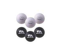 Champion Sports 7" Black and White Rhino Skin Low Bounce Dodgeball Set