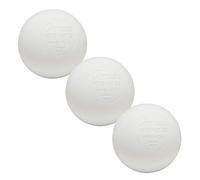 Champion Sports Colored Lacrosse Balls: White Official Size Sporting Goods Equipment for Professional, College & Grade School Games, Practices & Recreation - NCAA, NFHS and SEI Certified - 3 Pack