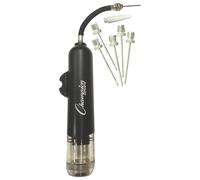 Champion Sports Dual Action Hand Air Pump, Small, Black