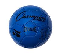 Champion Sports Extreme Series Soccer Ball, Regulation Size 5 - Collegiate, Professional, and League Standard Kick Balls - All Weather, Soft Touch, Maximum Air Retention - For Adults, Teenagers, Blue