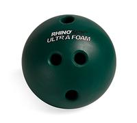 Champion Sports Foam Bowling Ball: 5 lb Rhino Skin Soft Balls for Training & Kids Games, Green