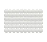 Champion Sports Lacrosse Balls: Official Size Sporting Goods Equipment for Professional, College & Grade School Games, Practices & Recreation - NCAA, NFHS and SEI Certified - 60-Pack - White