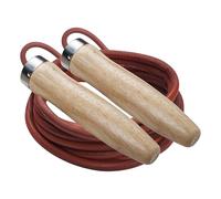 Champion Sports Leather Ball Bearing Jump Rope (8.5-Feet)