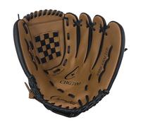 Champion Sports Leather Front Vinyl Back Fielders Glove (Left-Handed 12-Inch)