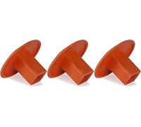 Champion Sports Molded Rubber Base Plugs For Baseball Softball Bases (3-Pack)