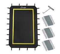 Champion Sports Replacement Target and Springs for LBT43 Lacrosse Rebounder, Black and Yellow, (Model: LBT43RP)