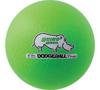 Champion Sports Rhino Skin Dodgeball (Single Neon Green 6"")