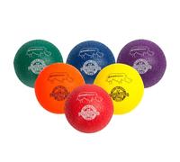 Champion Sports RSPG7SET Playground Ball Set: Six 7 Inch Rhino Skin Soft Inflatable Balls Includes Storage Bag and Pump