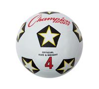 Champion Sports Rubber Cover Soccer Ball - Size 4
