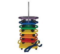 Champion Sports Scooter Stacker, Yellow