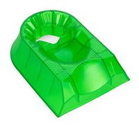 Champion Sports Triplex 3-in-1 Premium Football Kicking Tee for Kickoff Practice, 1” - Ball Holder Tees for Footballs - Kicking Block and Accessories for Adults, Kids, Coaches Green