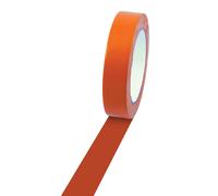 Champion Sports Vinyl Tape 1 Wide x 36 yards Long Orange - Durable Floor Marking Tape for Social Distancing School Gyms Restaurants - Tough Floo