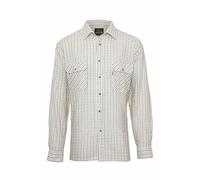 Champion Tattersall Country Style Casual Shirt-Olive-Medium-Max 43",110cm