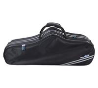 Champion Tenor Saxophone Case With Comfortable Grab Handle & Padded Backpack Straps, Plush Velour Moulded Interior, British Design Professional Showerproof Sax Cover, Reflective Safety Strips