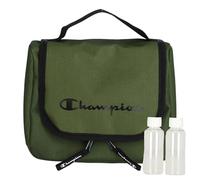 Champion Travel Hanging Toiletry Bag for Women Men Travel Size Toiletries with Hook - Lightweight Makeup Bag Bathroom Accessories Shower Organizer Camping Essentials, Green, Chive