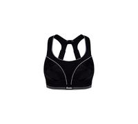 Champion Ultimate Run Shock Absorber Sports Bra, Maximum Support for Cardio Sports, Breathable, Quick-Dry, Fully Adjustable, Back Fastening Black