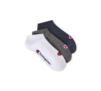 Champion Basics 3pk Sneaker Socks, Dark Blue, 2.5-5
