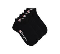 Champion Basics 6pk Quarter Socks, Black, 6-8