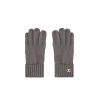 Champion Unisex-Adult Lifestyle Caps (806067) -Recycled Acrylic Knitted Yarn C-Logo Winter Gloves, Grey (ES072), XS/S