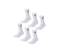 Champion Unisex Core 6pp Crew Ankle Socks, White, 6 8 UK