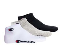 Champion Unisex Core Quarter Socks - Multicolour Cotton - Size 3-5 (UK Shoe)