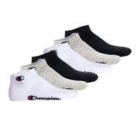 Champion Unisex Socks, 6 Pack - Quarter Socks, Basic, Logo
