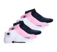 Champion Unisex Socks, 6 Pack - Quarter Socks, Basic, Logo