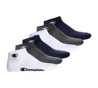 Champion Unisex Socks, 6 Pack - Quarter Socks, Basic, Logo