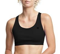 Champion Women's Absolute Sports Bra with SmoothTec Band, Opaque, Black, XS
