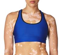 Champion Women's, Absolute, Moderate Support, Medium-Impact Sports Bra, Opaque, Surf The Web/Black, L