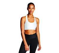 Champion Women's, Absolute, Moderate Support, Medium-Impact Sports Bra, Opaque, White, XL
