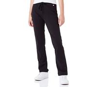 Champion Women's American Classics C-Logo Slim Crop Sweatpants, Nero, XS
