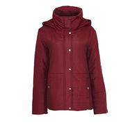 Champion Women's Bramley Hooded Coat Jacket (Wine) 14