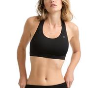 Champion Women's Compression, Racerback Sports, Moisture-Wicking Athletic Bra, Black, M