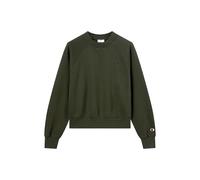 CHAMPION Women's crewneck fleece sweatshirt, rib hem, warm and comfortable for everyday lifestyle wear, activewear and gym, with embroidered logo