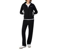 Champion Women's Fleece Full Zip Sweatsuit, soft and comfortable two-piece suit, full-zip sweater jacket with pockets, pants with elastic waistband and embroidered logo