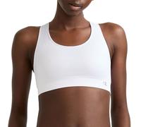 Champion Women's Freedom Seamless Racerback Sports Bra, White, L
